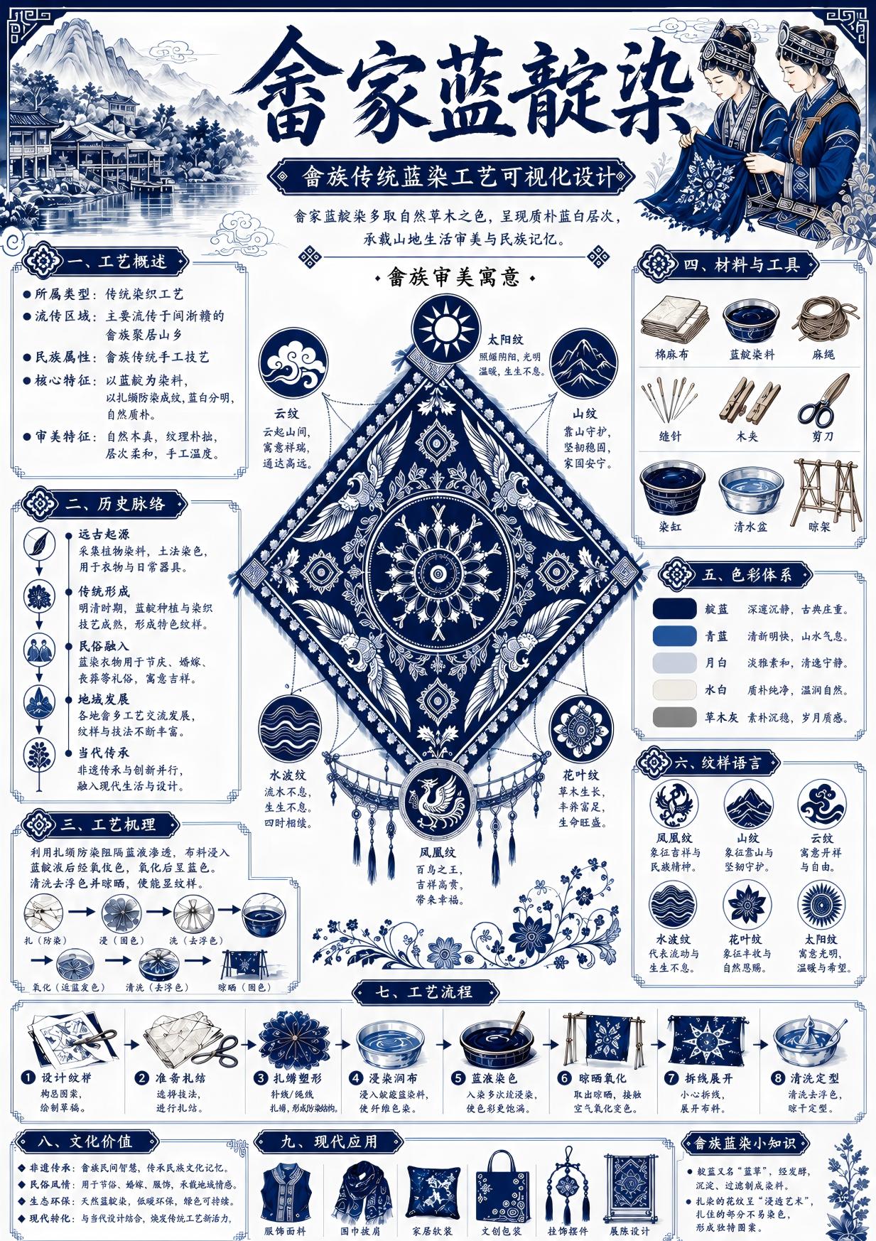 数字染韵·非遗新生丨《传统手工印染技艺》课程改革成果展