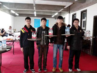 学生在中餐实训室